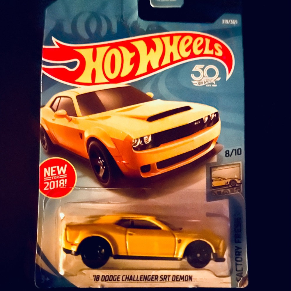 Hot Wheels ‘18 Dodge Challenger SRT Demon